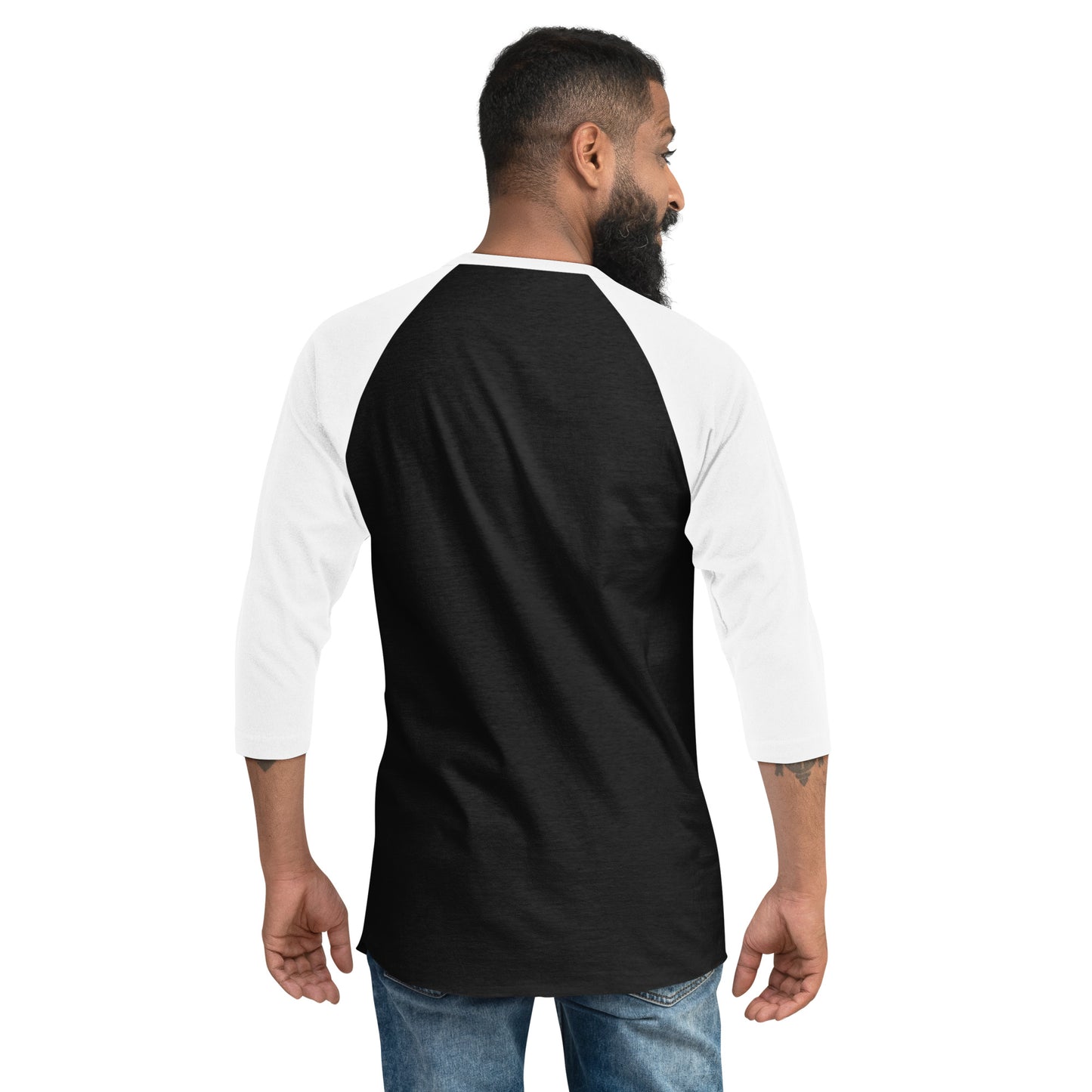 Camisa raglán de manga 3/4