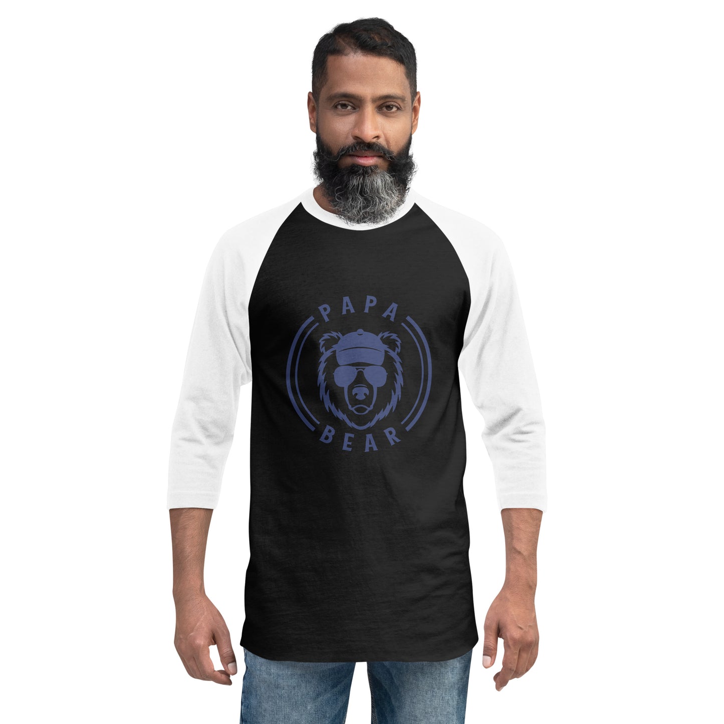 Camisa raglán de manga 3/4