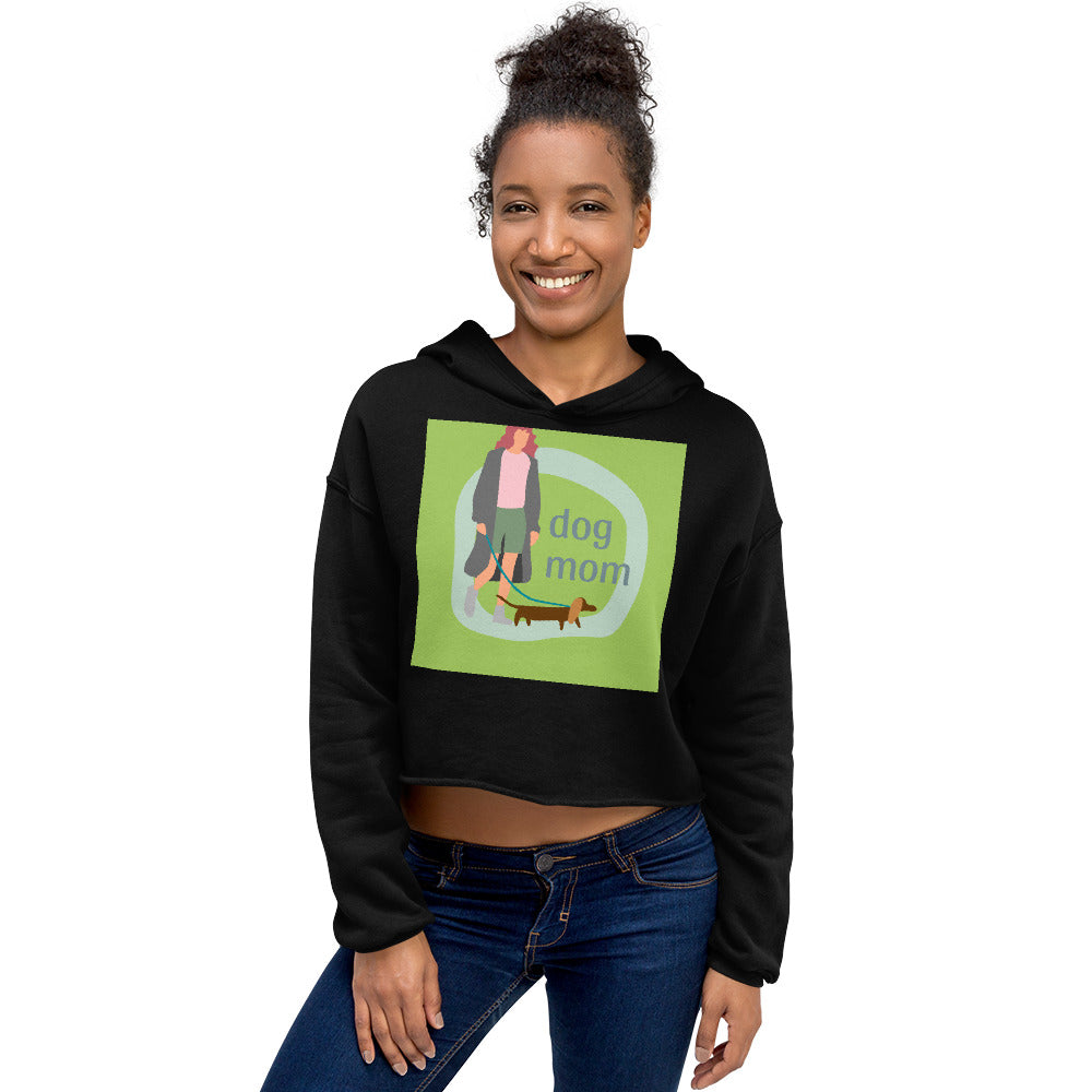 Sudadera corta con capucha
